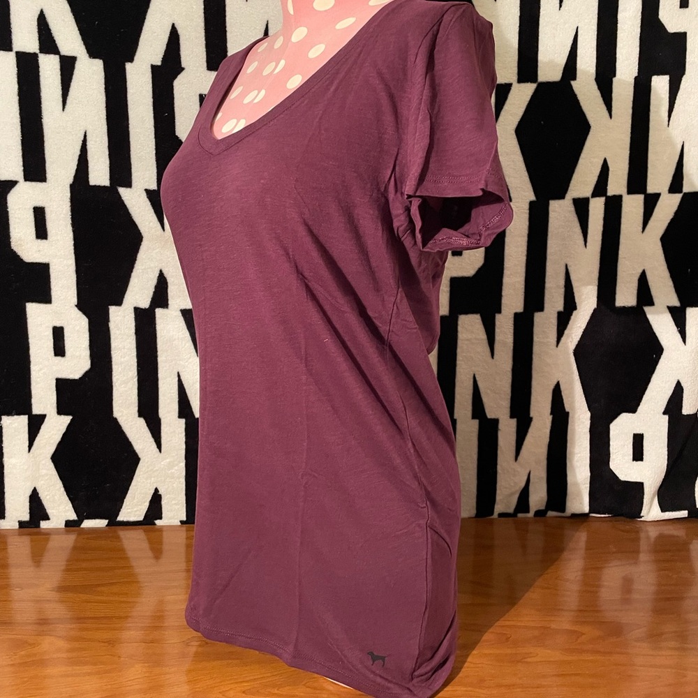 Victoria’s Secret Pink V Neck Shirt NEW VS PINK NWT